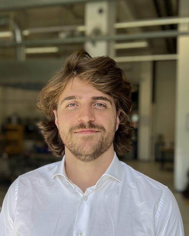 Jelle Smit, photographed in the workshop